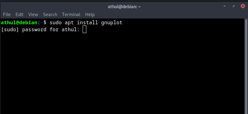 install gnuplot